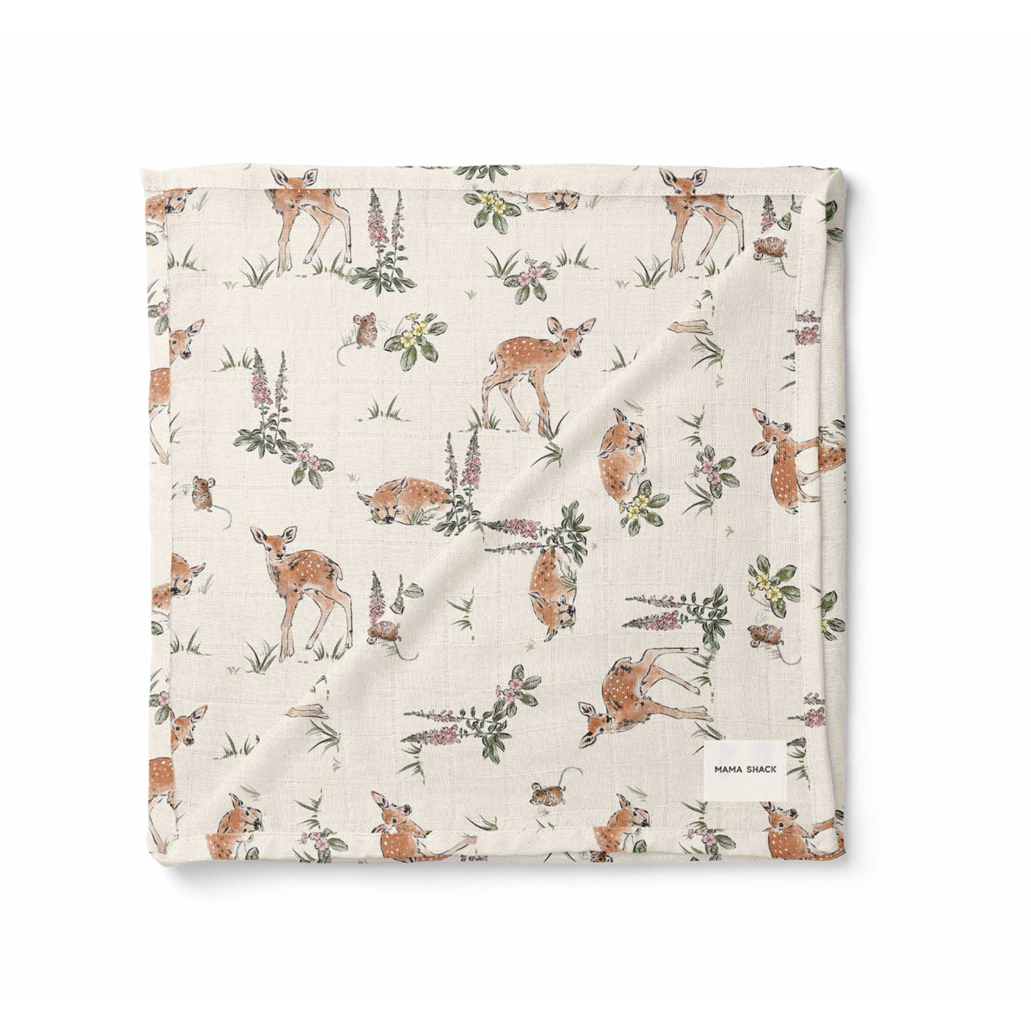 Muslin Swaddle Blanket - Fawn & Fox Glove