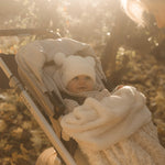 Muslin Sherpa Fleece Baby Blanket - Vintage Floral