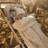 Muslin Sherpa Fleece Baby Blanket - Vintage Floral