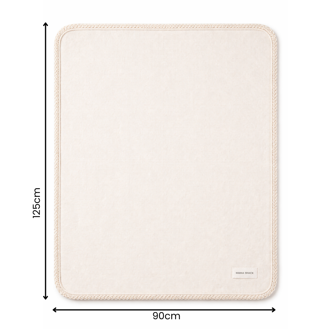 FLEECE BLANKET BY MAMA SHACK PRODUCT SIZE