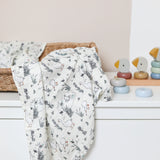 Organic Muslin Swaddle Blanket - Goose & the Ladybird