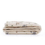 Muslin Sherpa Fleece Baby Blanket - Sweet Safari