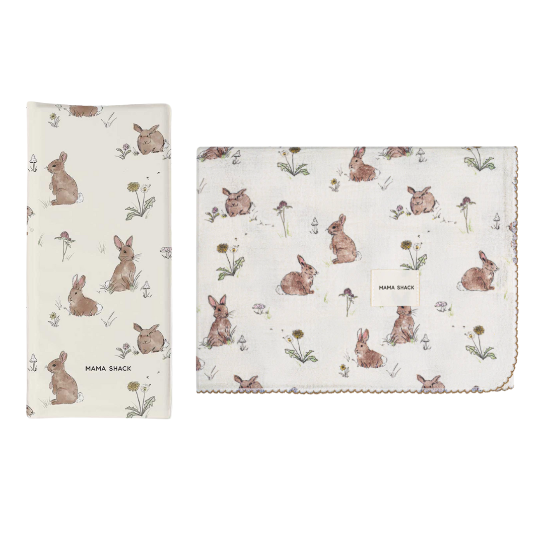 Baby Travel Set - Bunnies