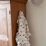 Frill Muslin Blanket - Bunnies