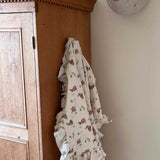 Frill Muslin Blanket - Bunnies
