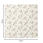 Muslin Swaddle Blanket - Vintage Bear
