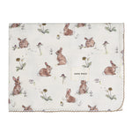 Muslin Swaddle Blanket - Bunnies