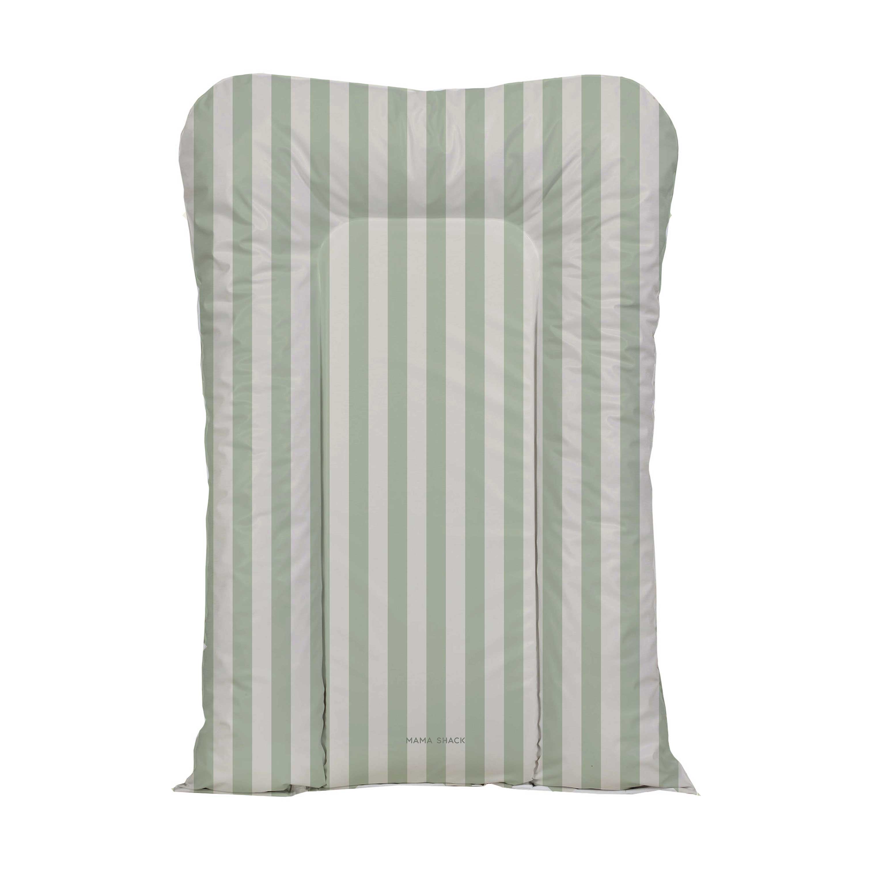 Nest Changing Mat - Candy Stripe Sage
