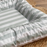 Nest Changing Mat - Candy Stripe Sage - mama shack