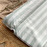Nest Changing Mat - Candy Stripe Sage - mama shack