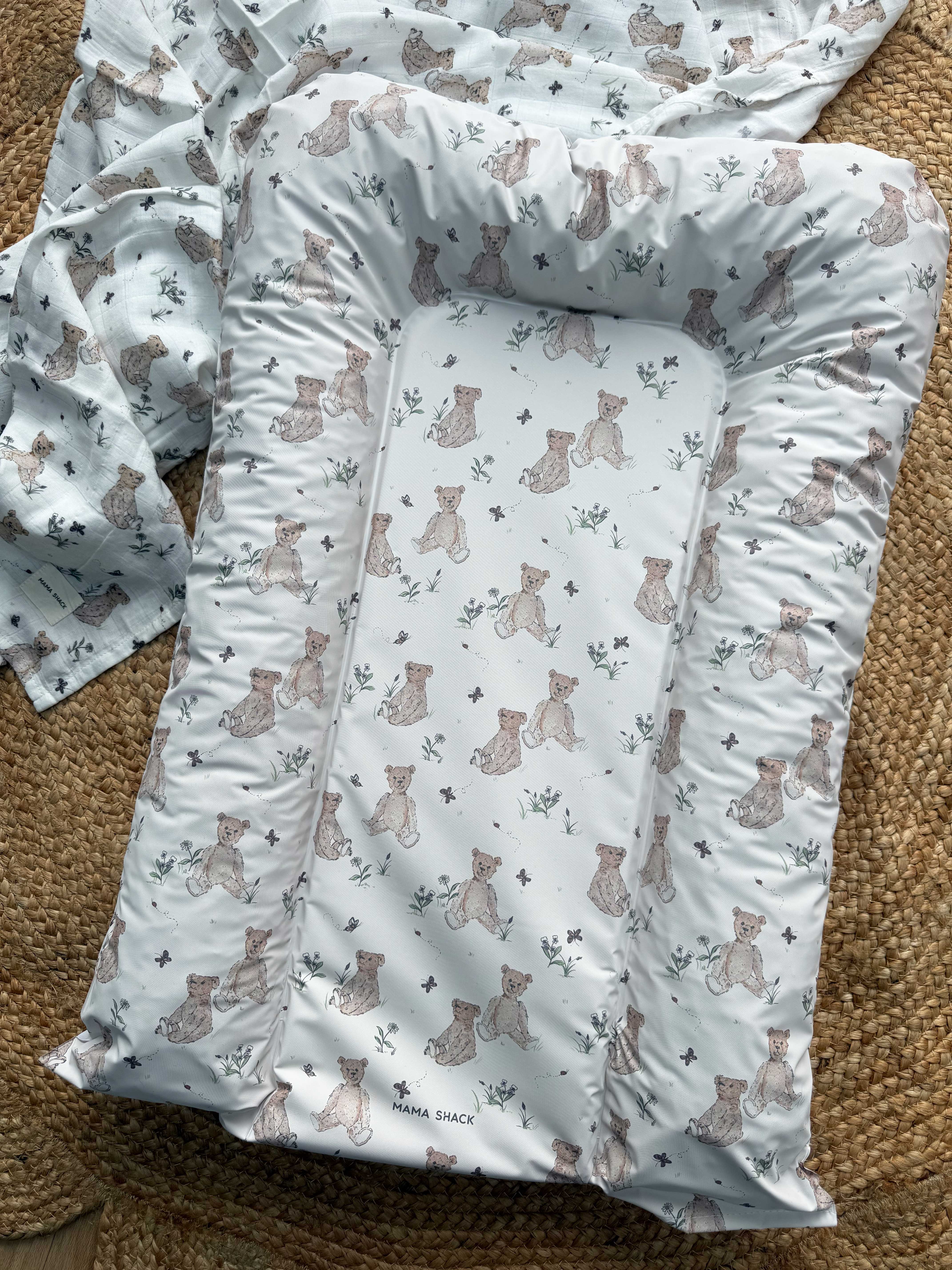 Nest Changing Mat - Vintage Bear