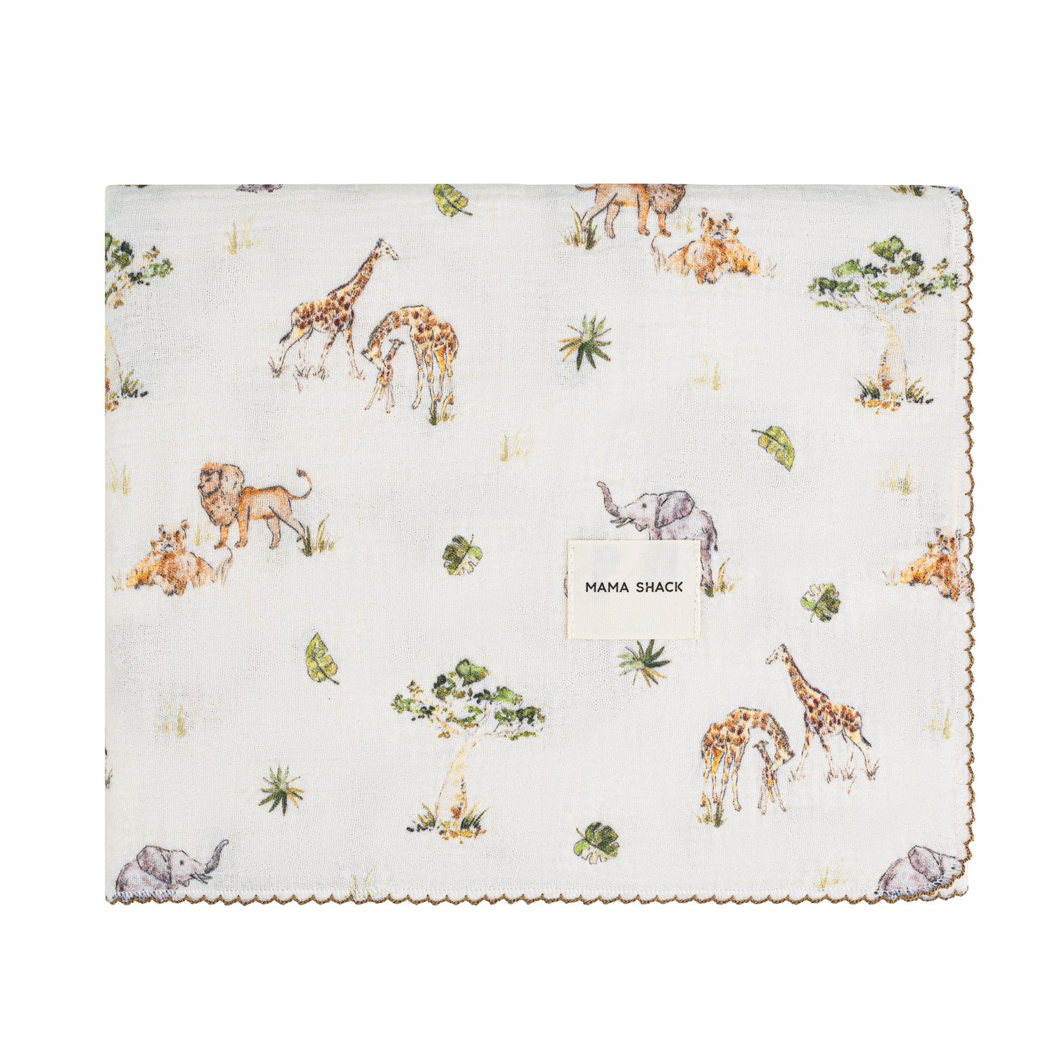 Muslin Swaddle Blanket - Sweet Safari