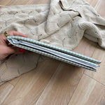 Foldable Travel Changing Mat - Sage Green Gingham