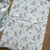 Foldable Travel Changing Mat - Vintage Bear
