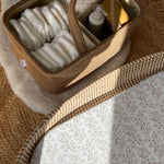 Nappy Caddy - Teddy Fleece - Walnut