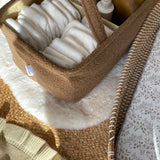 Nappy Caddy - Teddy Fleece - Walnut
