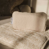 Teddy Fleece Changing Bag- Large - Ivory