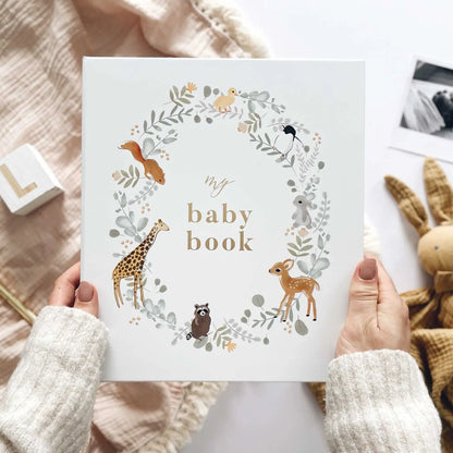 My Baby Book - Animals and Gold Foiling
