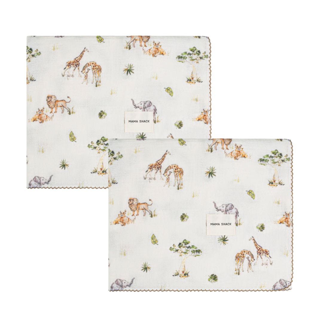 Muslin Gift Set - Sweet Safari