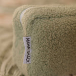 Teddy Fleece Changing Bag- Large - Sage