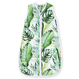 Muslin Baby Sleeping Bag - Banana Leaf