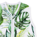 Muslin Baby Sleeping Bag - Banana Leaf