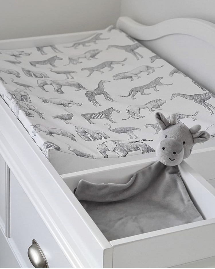 Baby changing mat 2024 safari
