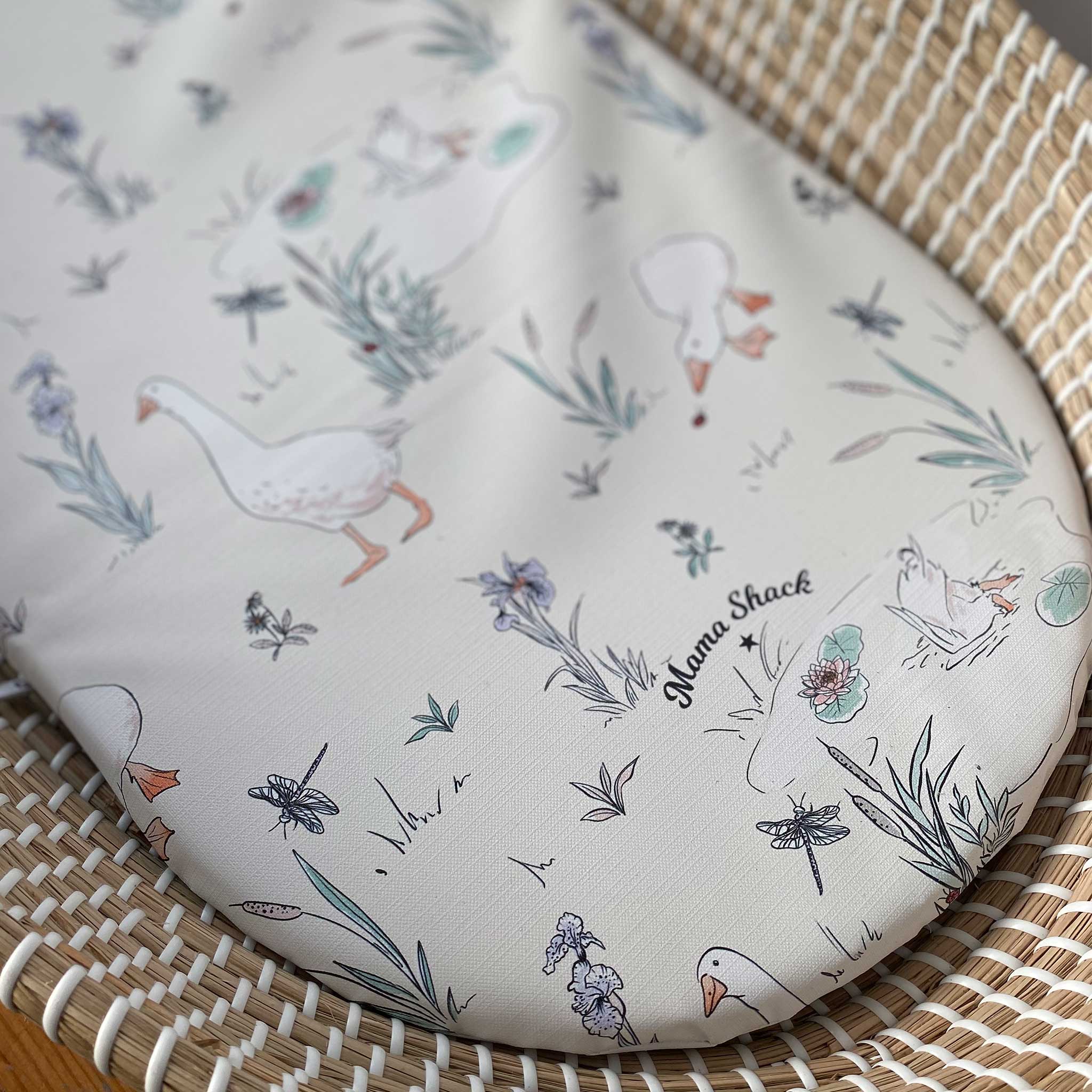Changing Basket Mat Liner - Goose & the Lady Bird