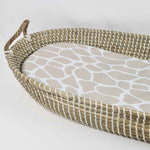 Changing Basket Mat Liner - Giraffe