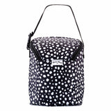 Insulated Baby Bottle and Lunch Bag - Black Spotty