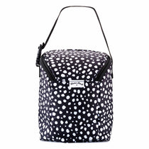 Insulated Baby Bottle and Lunch Bag - Black Spotty