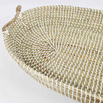 Changing Basket - Seagrass White & Natural
