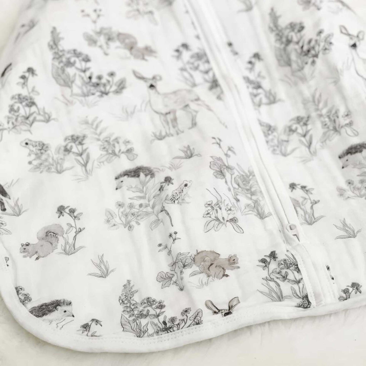 Muslin Baby Sleeping Bag - Woodland