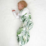 Muslin Baby Sleeping Bag - Banana Leaf
