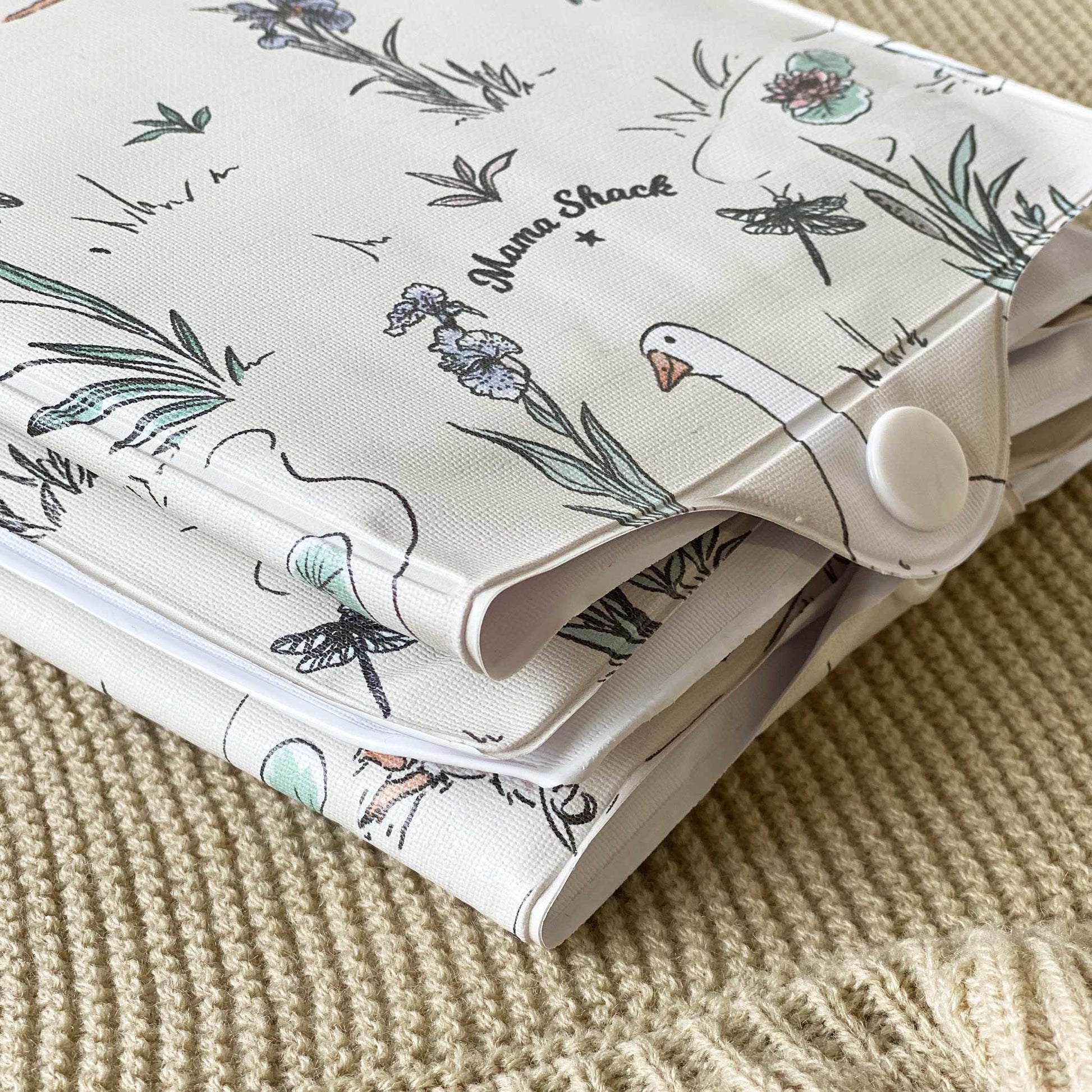Foldable Travel Changing Mat - Goose & The Lady Bird