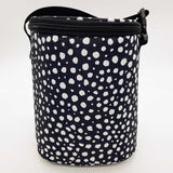 Insulated Baby Bottle and Lunch Bag - Black Spotty