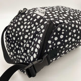Insulated Baby Bottle and Lunch Bag - Black Spotty