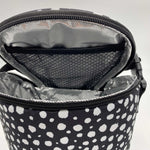 Insulated Baby Bottle and Lunch Bag - Black Spotty