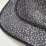 Large - Car Window Shades - Monochrome Dotty
