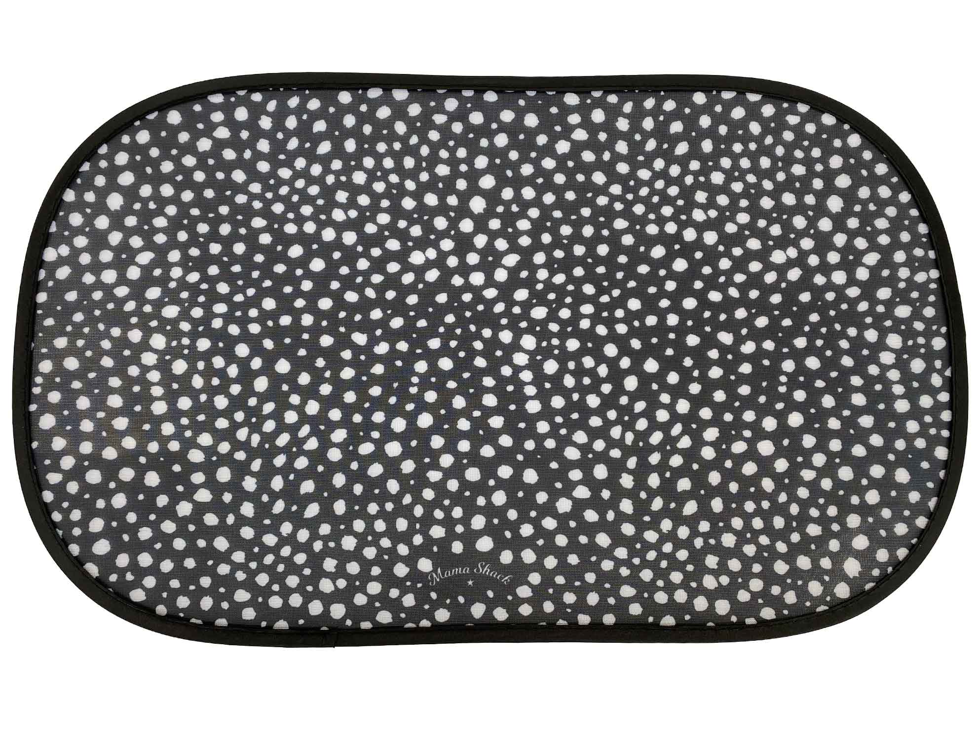 Small - Car Window Shades - Monochrome Dotty