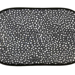 Small - Car Window Shades - Monochrome Dotty