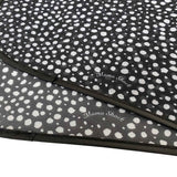 Small - Car Window Shades - Monochrome Dotty