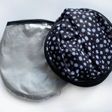 Large - Car Window Shades - Monochrome Dotty