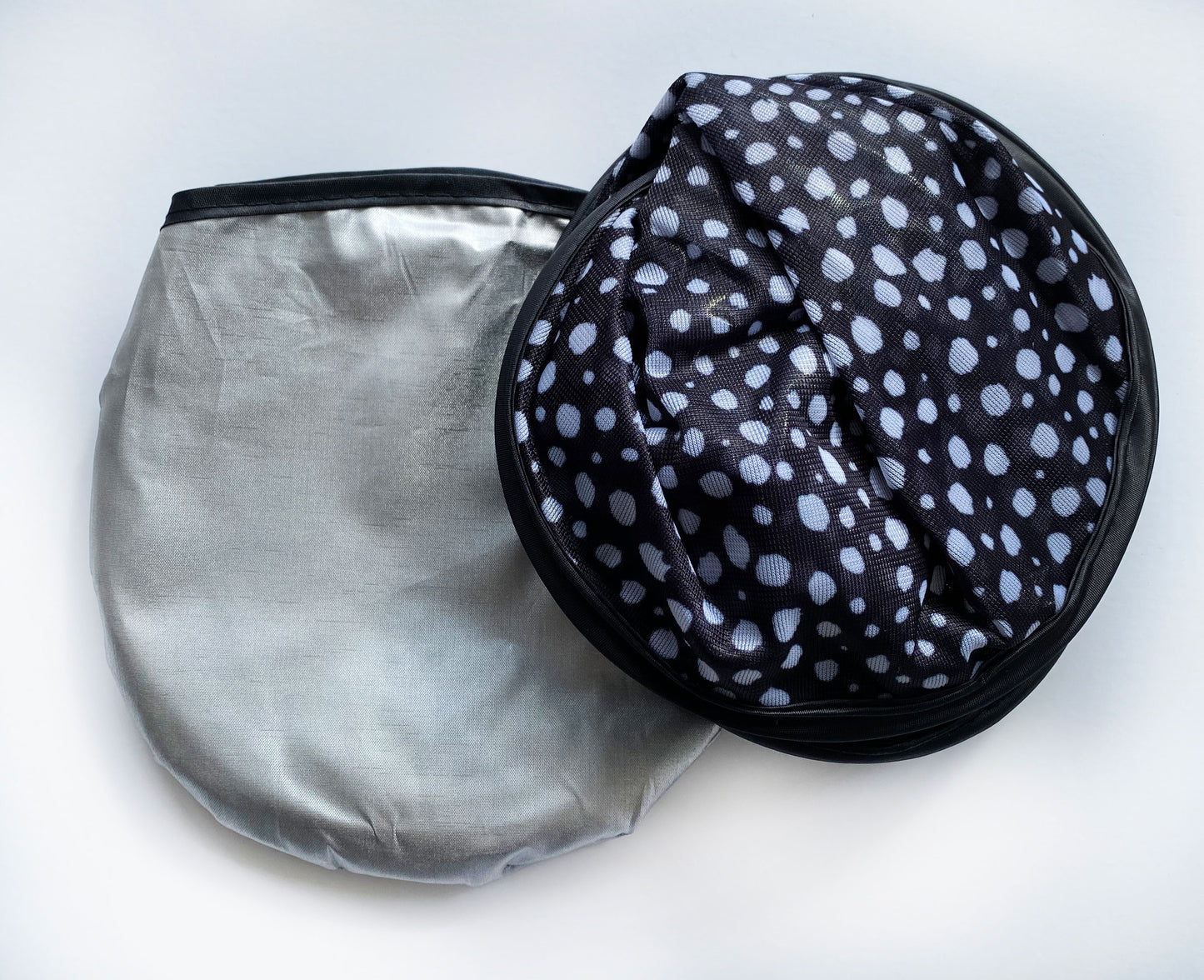 Car Sun Shades - Monochrome Dotty