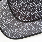 Large - Car Window Shades - Monochrome Dotty